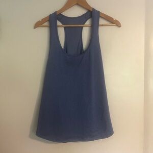 Outdoor Voices Racer Back Blue Tank Top